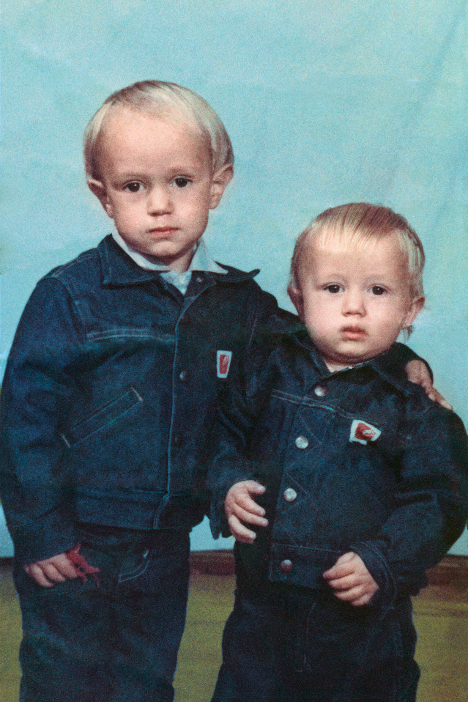 Optimiertes Foto Retuschiertes altes Kinderbild